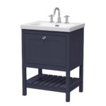 600mm Floor Standing Vanity & Basin 3TH