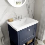 800mm Floor Standing Vanity & Basin 3TH - Image 2