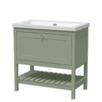 800mm Floor Standing Drawer Contemporary Basin 0TH