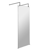 800mm Wetroom Screen with Arms and Feet