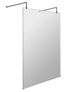 1400mm Wetroom Screen with Arms and Feet
