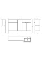 1500mm Right Hand Combination - Image 3