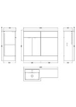 1000mm Left Hand Combination - Image 3