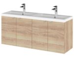 1200mm WH 4-Door Vanity & Double Basin