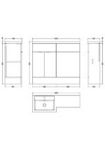 1000mm Left Hand Combination - Image 2