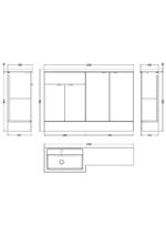 1200mm Left Hand Combination - Image 4