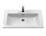 800mm 2-Door Unit & Contemporary Fireclay Basin 1TH - Image 2
