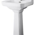 500mm Basin & Pedestal (1 Tap Hole)