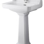 600mm Basin & Pedestal (1 Tap Hole)