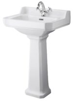 Hudson Reed Richmond 560mm 1TH Basin & Comfort Height Ped