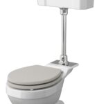 Comfort Height Mid Level Pan, Cistern and Flush Pipe Kit