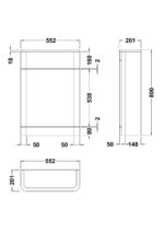 550mm WC Unit - Image 2