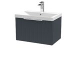 Hudson Reed Fluted 600mm Wall Hung Single Drawer Vanity & Basin 3