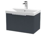 600mm Wall Hung Single Drawer Vanity & Basin 3