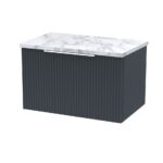 600 Wall Hung Single Drawer Vanity & Laminate Worktop