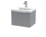 500mm Wall Hung Single Drawer Vanity & Basin 1