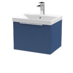 500mm Wall Hung Single Drawer Vanity & Basin 3