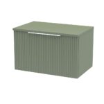 600mm Wall Hung Single Drawer Vanity & Worktop