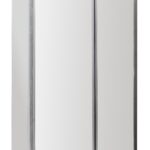 L-Shaped Hinged Bath Screen