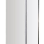 Square Hinged Bath Screen