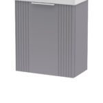 Nuie Deco Compact 400mm Wall Hung Cabinet & Basin