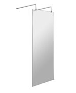 800mm Wetroom Screen With Arms and Feet