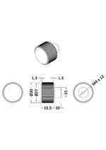 Fluted Furniture Knob - Image 2