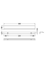 Nuie Finger Pull Handle 300mm - Image 4