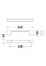 Nuie 150mm D Handle - Image 2