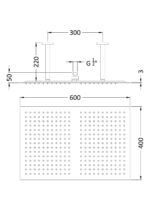 Ceiling-Mounted Fixed Head - Image 2