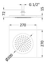 Ceiling Tile Fixed Head - Image 2