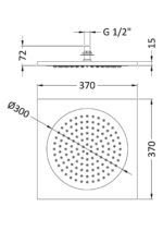 Ceiling Tile Fixed Head - Image 2