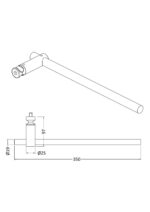 Nuie Revive Radiator Towel Rail - Image 2