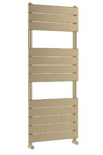 Nuie Piazza Square Flat Towel Radiator 1213x500