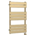 Square Flat Towel Radiator 840x500