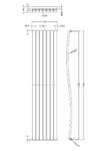 Wave Designer Radiator 1785 x 413 - Image 2