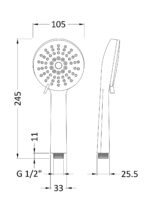 Multifunction Water Saving Handset - Image 2