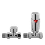Straight Thermostatic Radiator Valve Pack