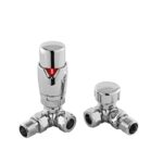 Corner Thermostatic Radiator Valve Pack