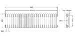 Nuie Colosseum Triple Column Traditional Radiator - Image 2