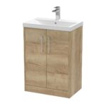 600mm Floor Standing 2 Door Vanity & Basin 3