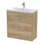 800mm Floor Standing 2 Door Vanity & Basin 3