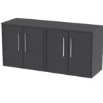 1200mm Wall Hung 4 Door Vanity & Worktop