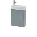 440mm Wall Hung 1 Door Unit & 1TH Basin RH