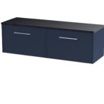 1200 Wall Hung 2-Drawer Vanity & Laminate Worktop