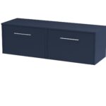 1200mm Wall Hung 2-Drawer Vanity & Worktop