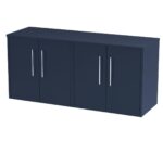 Hudson Reed Juno 1200mm Wall Hung 4-Door Vanity & Worktop