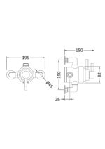 Exposed Thermostatic Shower Valve - Image 2