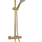 Round Thermostatic Bar Valve & Shower Kit