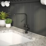 Churni Mono Dual Lever Matt Black - Image 2